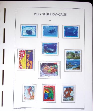 1958-2016, Collection de Polynésie à priori complète,