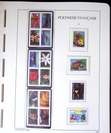 1958-2016, Collection de Polynésie à priori complète,
