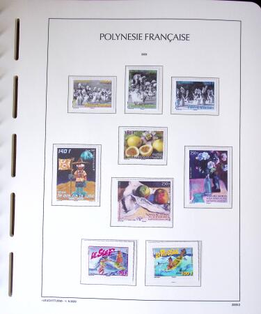 1958-2016, Collection de Polynésie à priori complète,