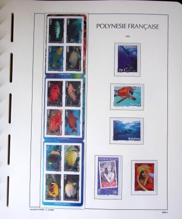 1958-2016, Collection de Polynésie à priori complète,