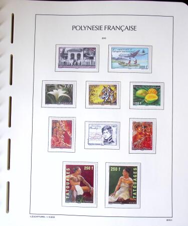 1958-2016, Collection de Polynésie à priori complète,
