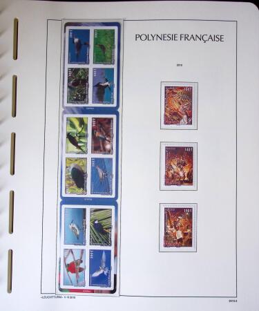 1958-2016, Collection de Polynésie à priori complète,