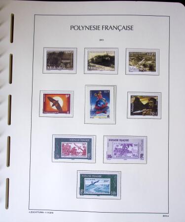 1958-2016, Collection de Polynésie à priori complète,