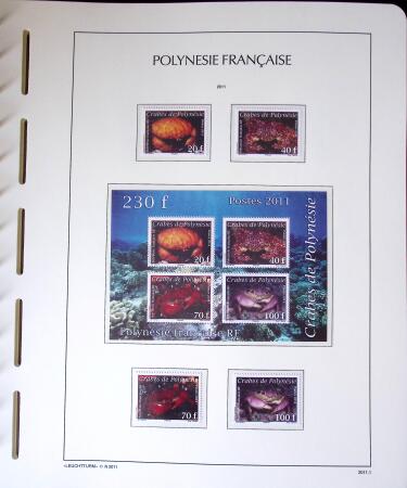 1958-2016, Collection de Polynésie à priori complète,
