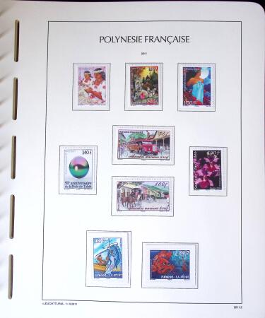 1958-2016, Collection de Polynésie à priori complète,