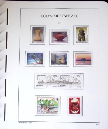 1958-2016, Collection de Polynésie à priori complète,