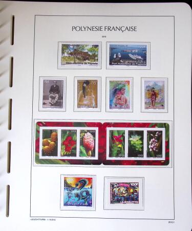 1958-2016, Collection de Polynésie à priori complète,