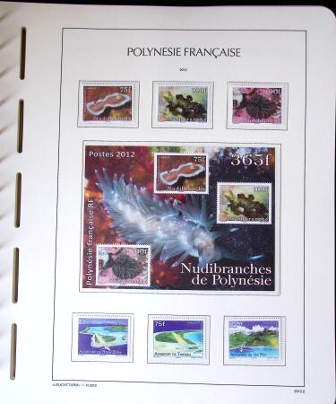 1958-2016, Collection de Polynésie à priori complète,