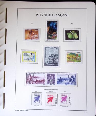 1958-2016, Collection de Polynésie à priori complète,