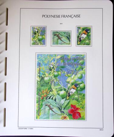 1958-2016, Collection de Polynésie à priori complète,