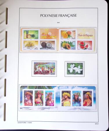 1958-2016, Collection de Polynésie à priori complète,
