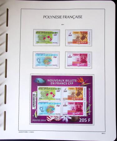1958-2016, Collection de Polynésie à priori complète,