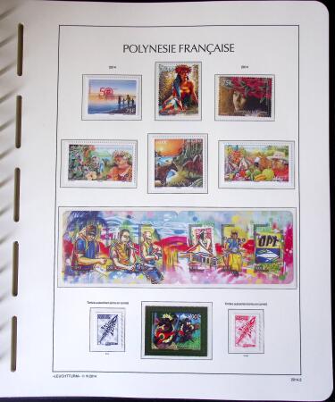 1958-2016, Collection de Polynésie à priori complète,