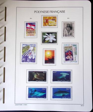 1958-2016, Collection de Polynésie à priori complète,