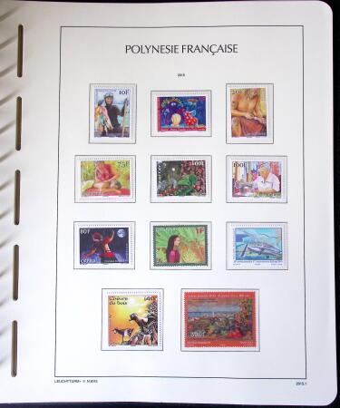1958-2016, Collection de Polynésie à priori complète,