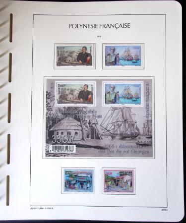 1958-2016, Collection de Polynésie à priori complète,