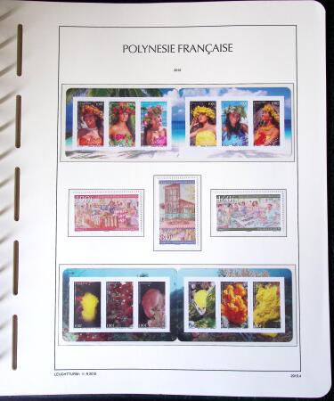 1958-2016, Collection de Polynésie à priori complète,