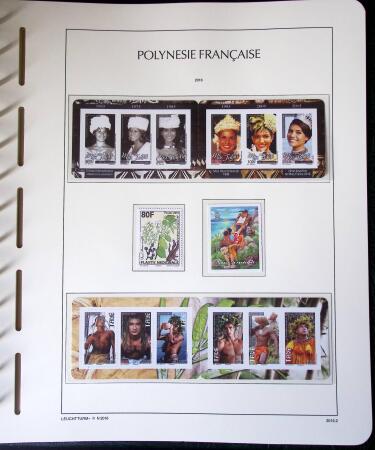 1958-2016, Collection de Polynésie à priori complète,