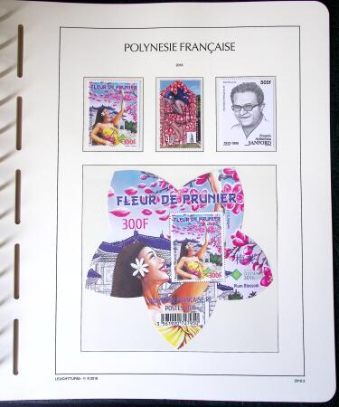 1958-2016, Collection de Polynésie à priori complète,