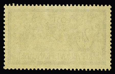 N°122 2f violet et jaune Merson, bien centré, neuf