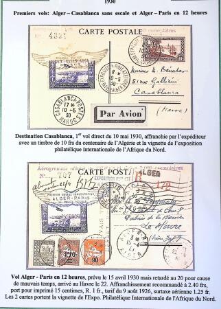 1830-1942, Sélection de 89 lettres d'Algérie, dont
