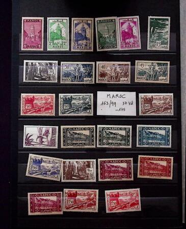 1889-1974, vrac de timbres du monde, essentiellement
