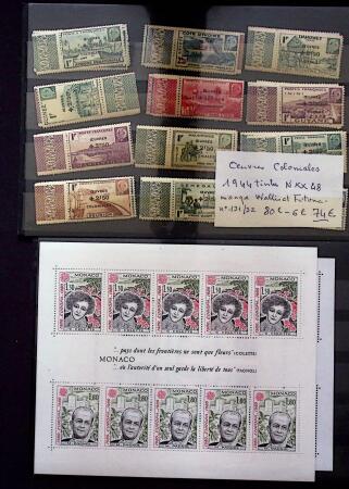 1889-1974, vrac de timbres du monde, essentiellement