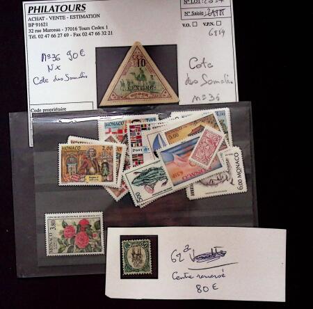 1889-1974, vrac de timbres du monde, essentiellement