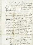 Lettre avec MP rouge "n°5 Bau principal arm. D'Espagne" (1809). TB