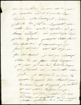 Lettre avec MP "n°15 Arm. Française en Espagne" (1813). TB