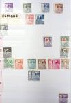 1850-1999, Collection d'ESPAGNE bien fournie en 5 albums