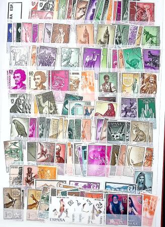1850-1999, Collection d'ESPAGNE bien fournie en 5 albums