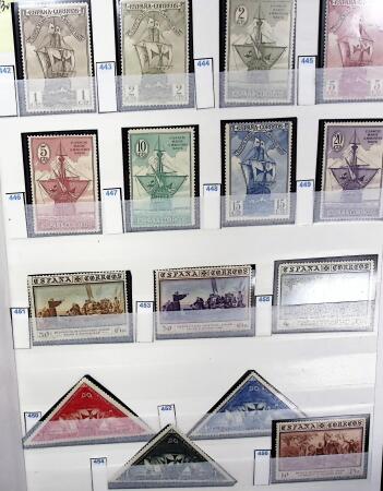 1850-1999, Collection d'ESPAGNE bien fournie en 5 albums