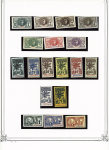 1906, Séries Palmiers-Faidherbe-Baillay, les 6 pays
