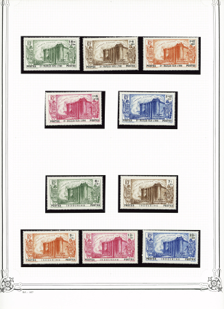 1939, Séries 150e anniversaire de la Révolution,