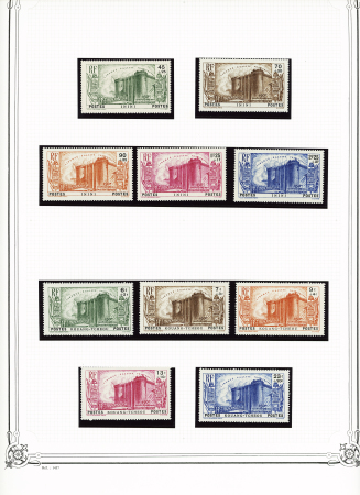 1939, Séries 150e anniversaire de la Révolution,