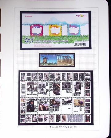 1951-2005, Collection en deux albums Leuchtturm, quasiment