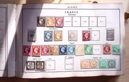 1840-1863, Old-time all-world collection in an old