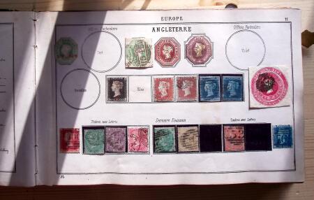 1840-1863, Old-time all-world collection in an old