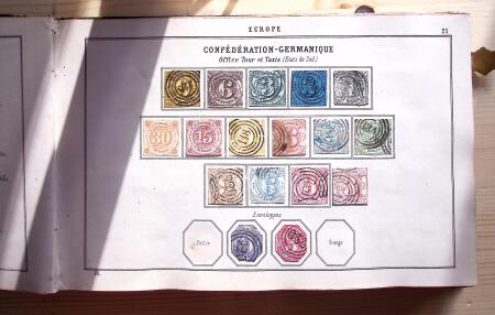 1840-1863, Old-time all-world collection in an old