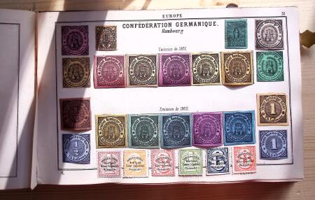 1840-1863, Old-time all-world collection in an old