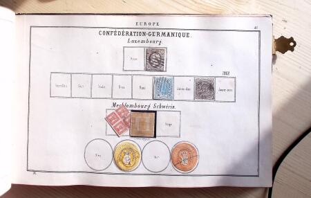 1840-1863, Old-time all-world collection in an old