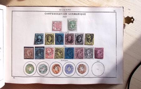 1840-1863, Old-time all-world collection in an old