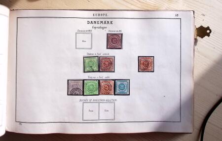 1840-1863, Old-time all-world collection in an old