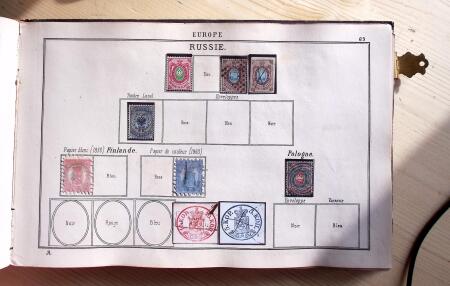 1840-1863, Old-time all-world collection in an old