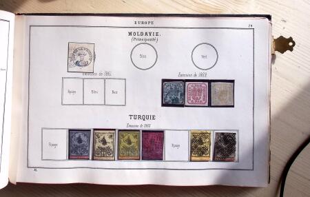 1840-1863, Old-time all-world collection in an old