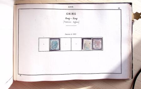 1840-1863, Old-time all-world collection in an old