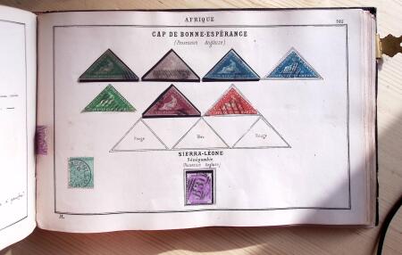1840-1863, Old-time all-world collection in an old
