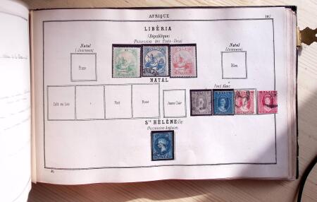 1840-1863, Old-time all-world collection in an old