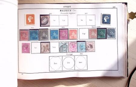 1840-1863, Old-time all-world collection in an old